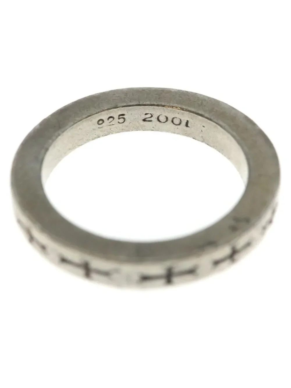 Chrome Hearts Spacer Nyc Limited Ring Silver